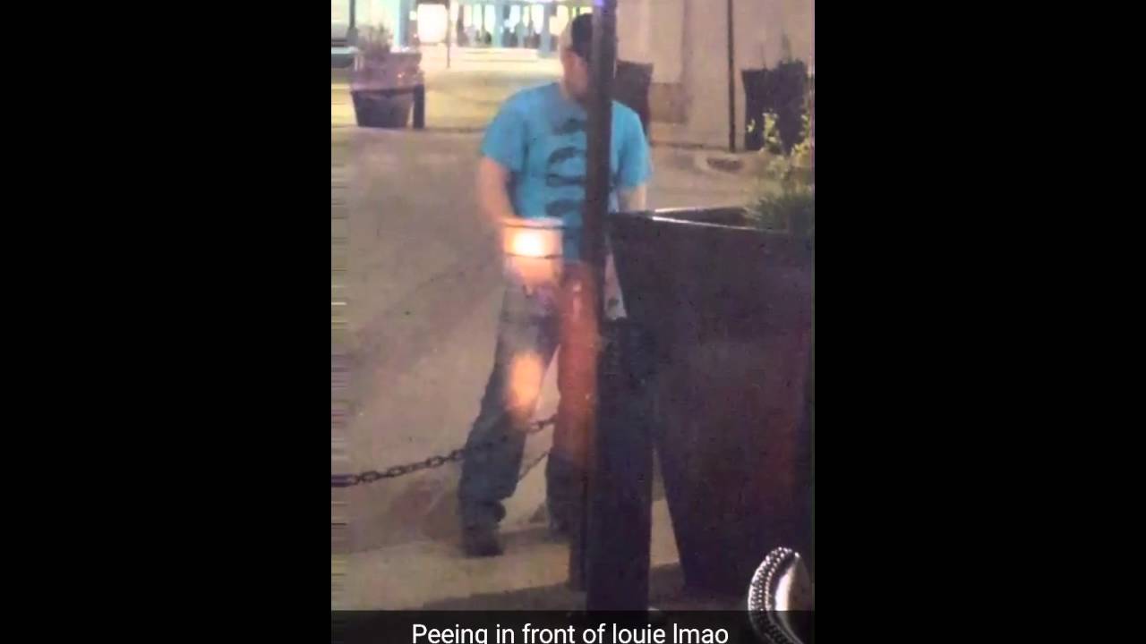 Wife pees in public