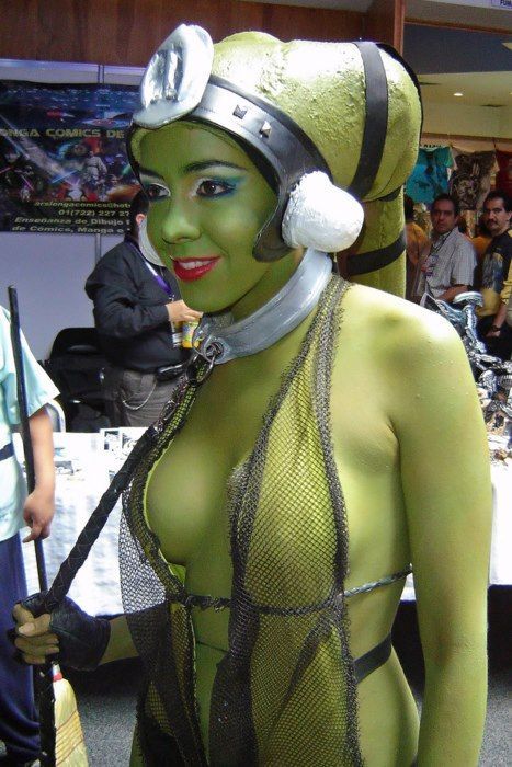 Orion slave girls cosplay tied