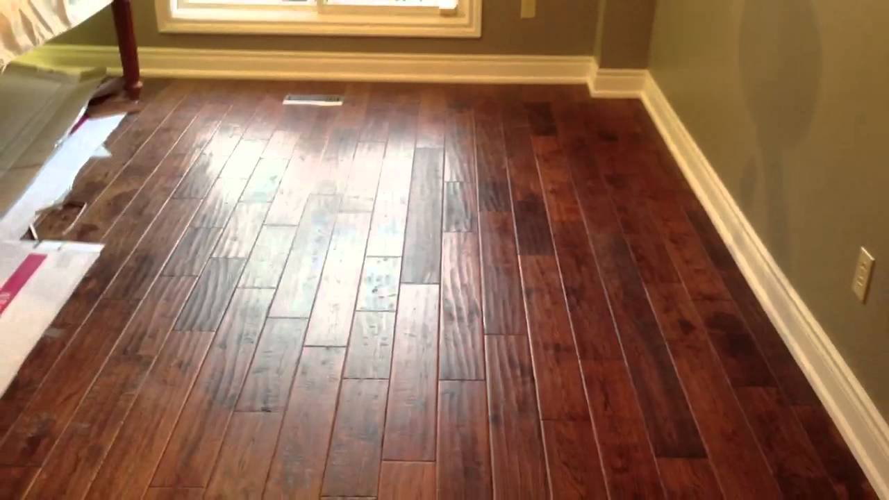 Subzero reccomend Hand shaved oak flooring