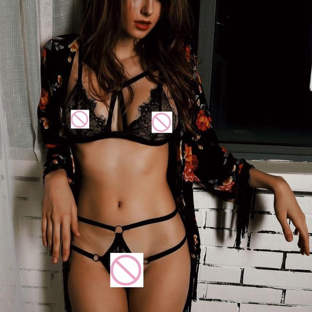 Sexy ebony women in lingerie
