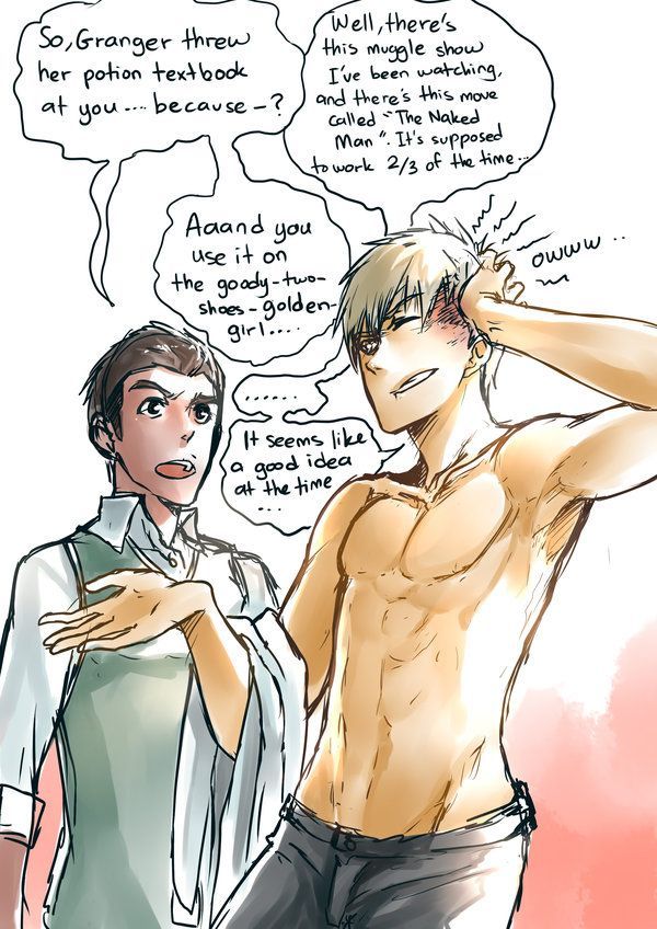 Snazz reccomend Naked draco and hermione
