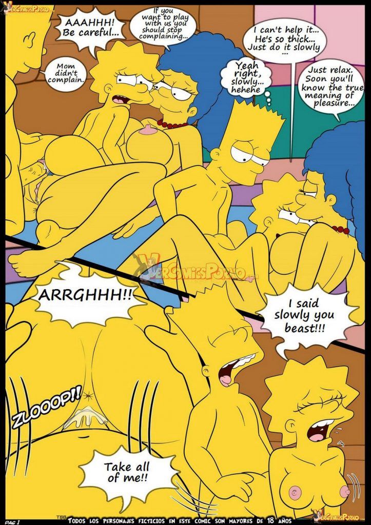 The simpsons sex comic