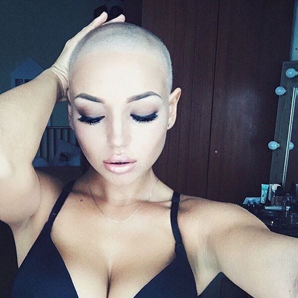 Love shaved head