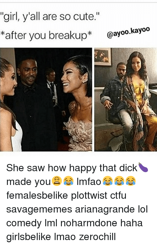 Girls who saw a dick