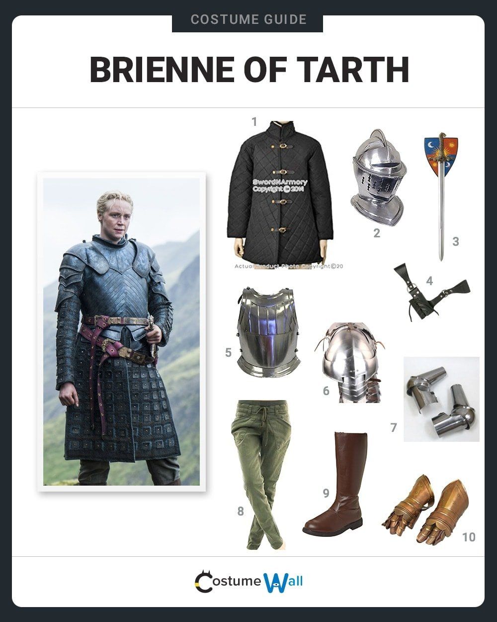Brienne of tarth costume