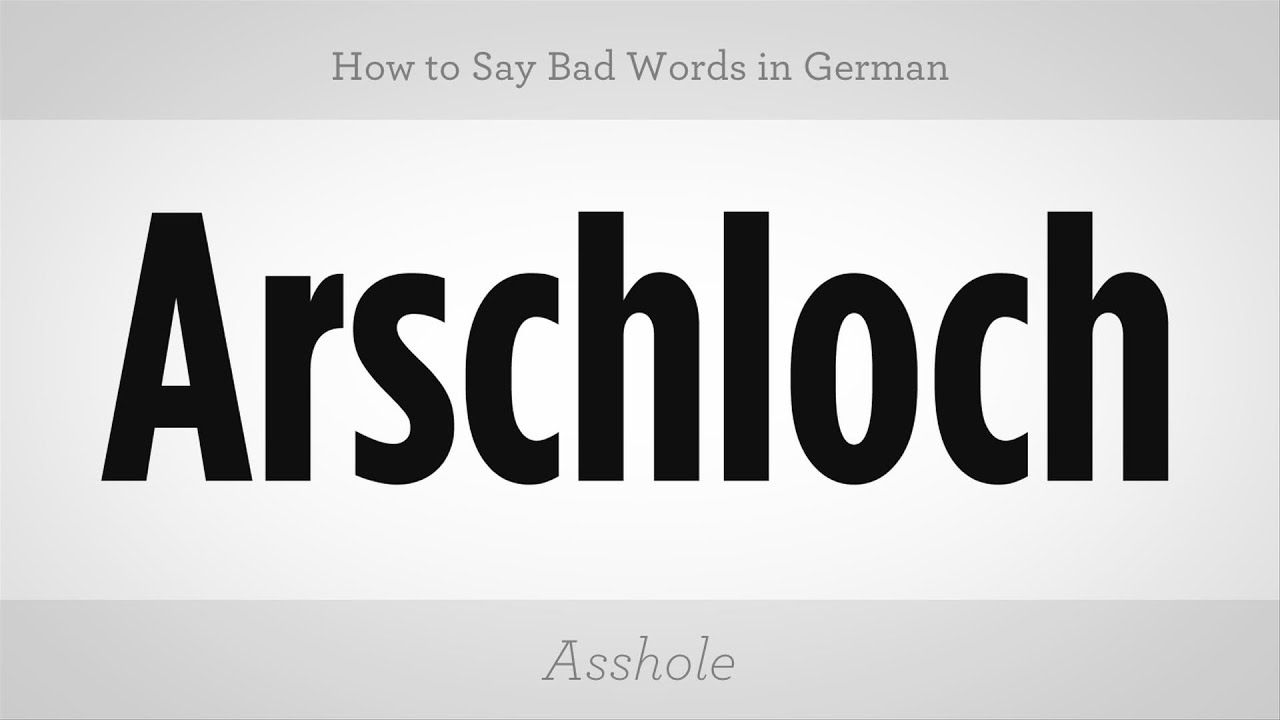 Spanish word for asshole