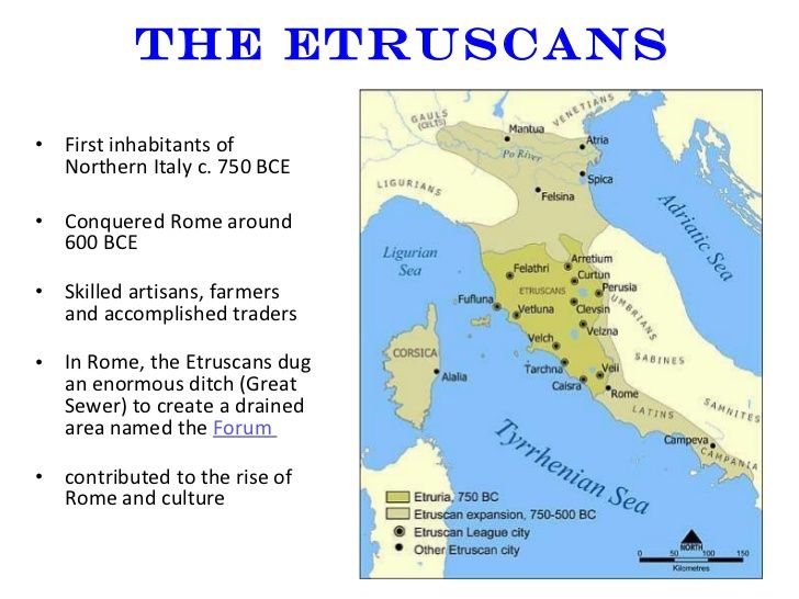 Etruscans conquer latins