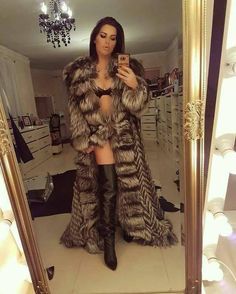 Long fur coat fetish gallery