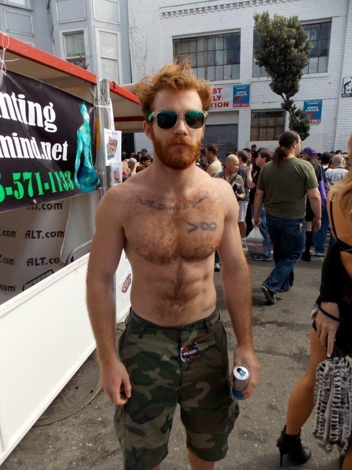 best of Young hairy redheads Very