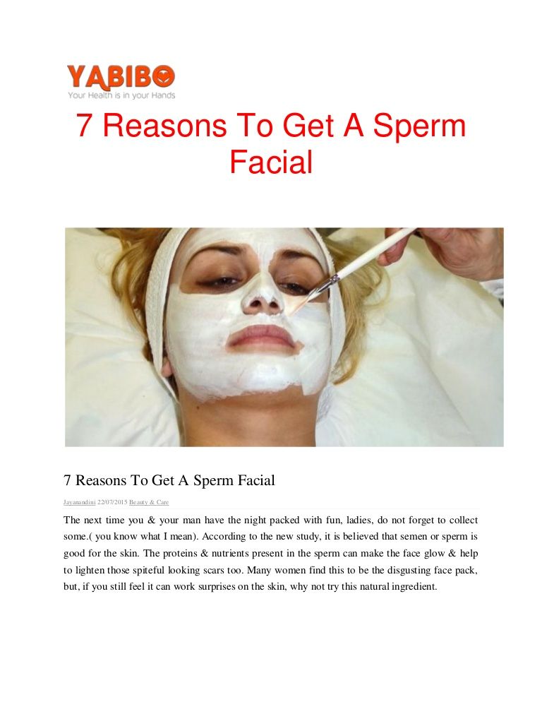 best of Skin the for sperm Is good