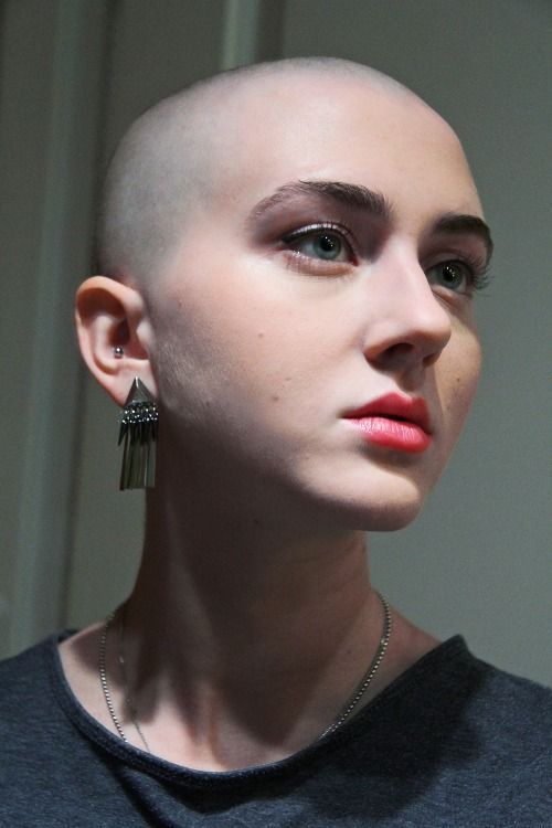 best of Lengths Women shaved head