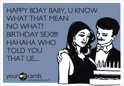 What is birthday sex