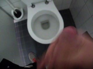 Public restroom videos jerk off