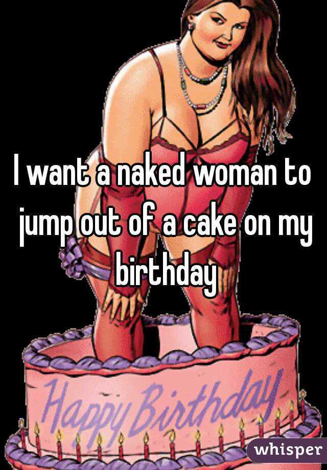 Paloma reccomend Nude women birthday cake