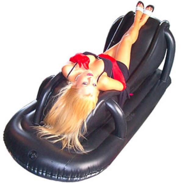 Blow up sex chair