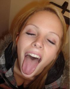 best of With gif open girls mouth Hot