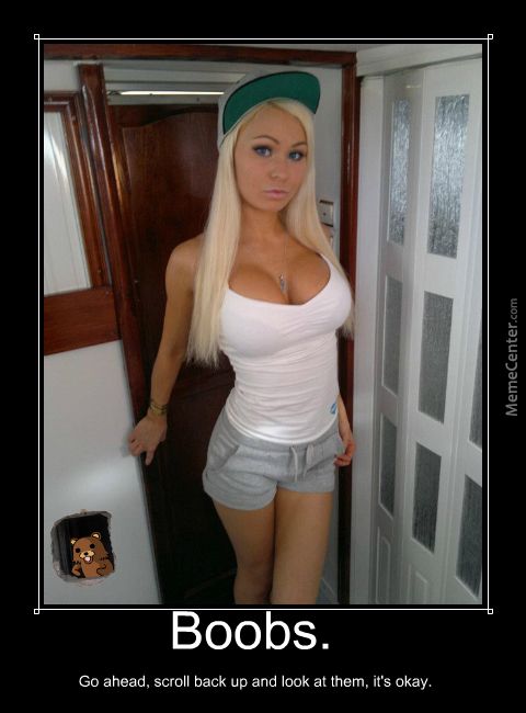 best of Demotivational posters Boob