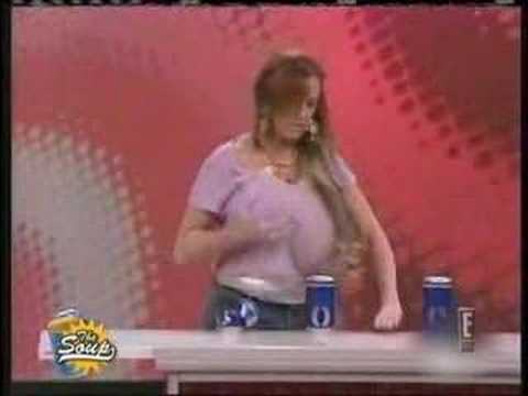 Shadow reccomend Crushing beer can with boob