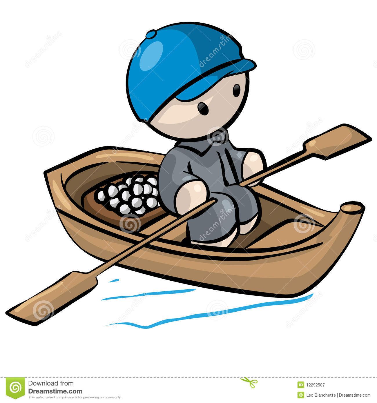 Little man in the boat