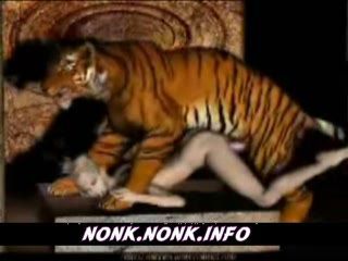 Wemon fucking a tiger