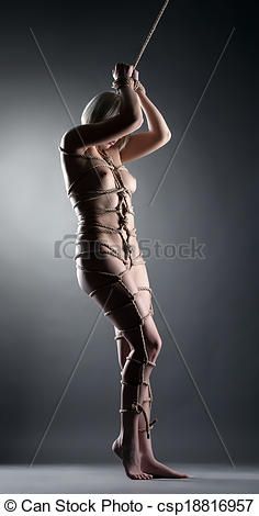Rope bondage artwork