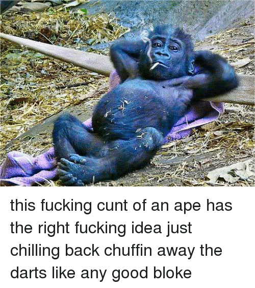 Fucked a ape