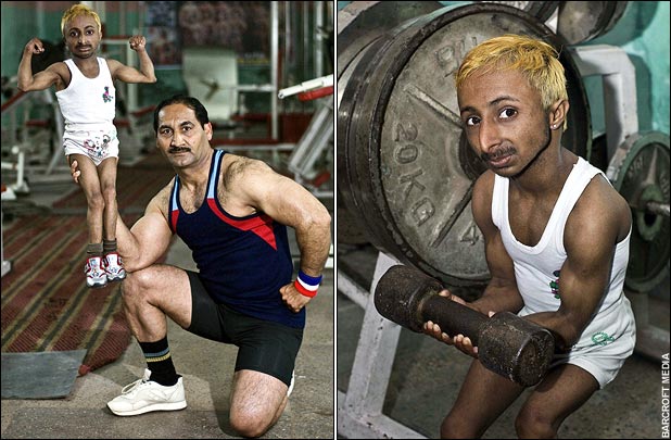 best of Romeo and Midget weightlifter