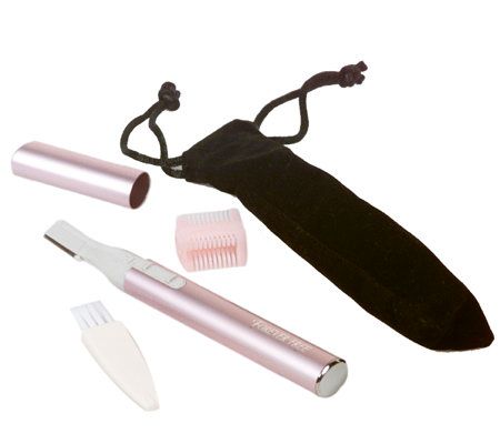 Forever free lighted facial trimmer