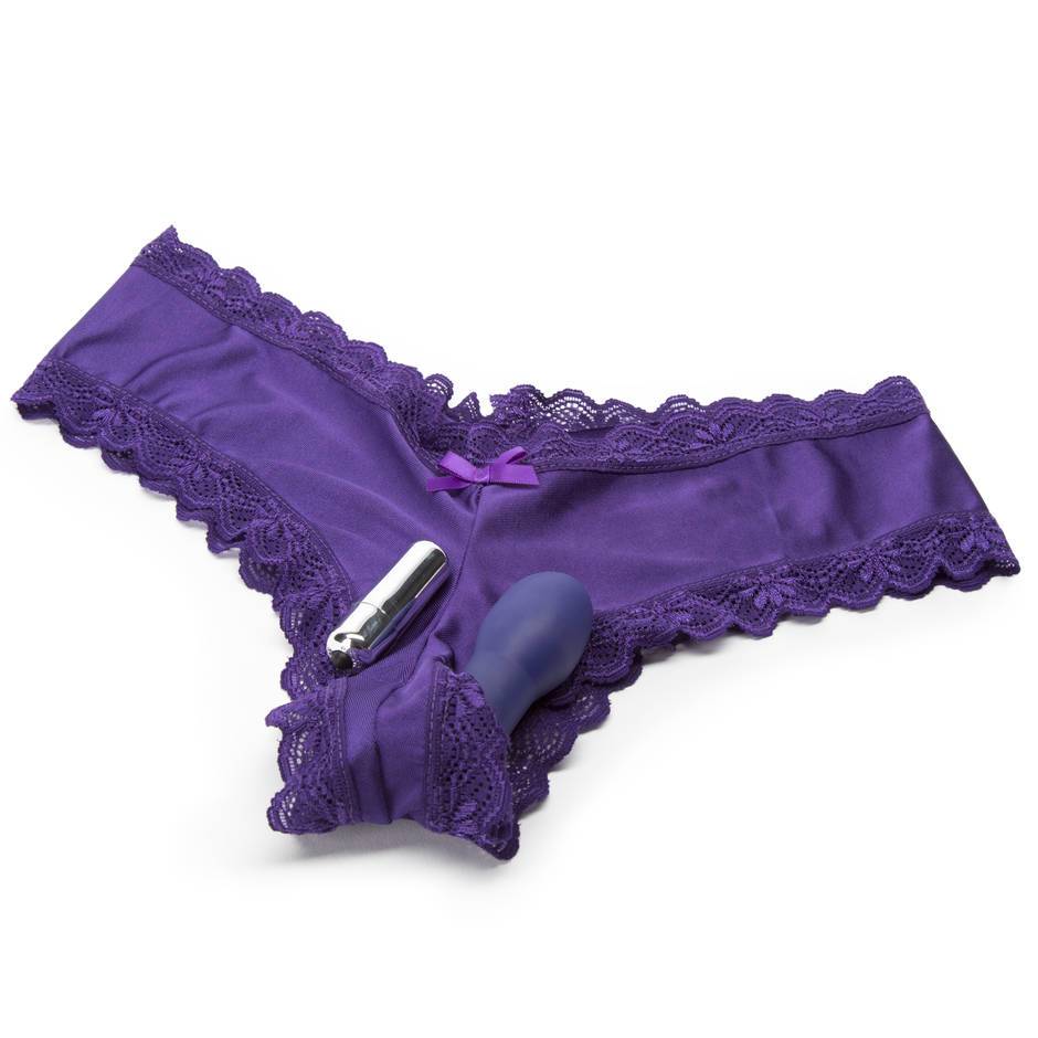 Salty reccomend Makin my panties wet with my mini purple vibrator