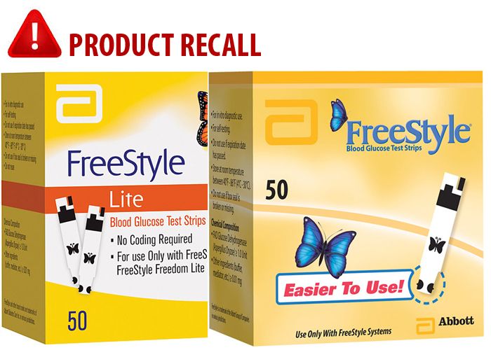 Knee-Buckler reccomend Free style test strips
