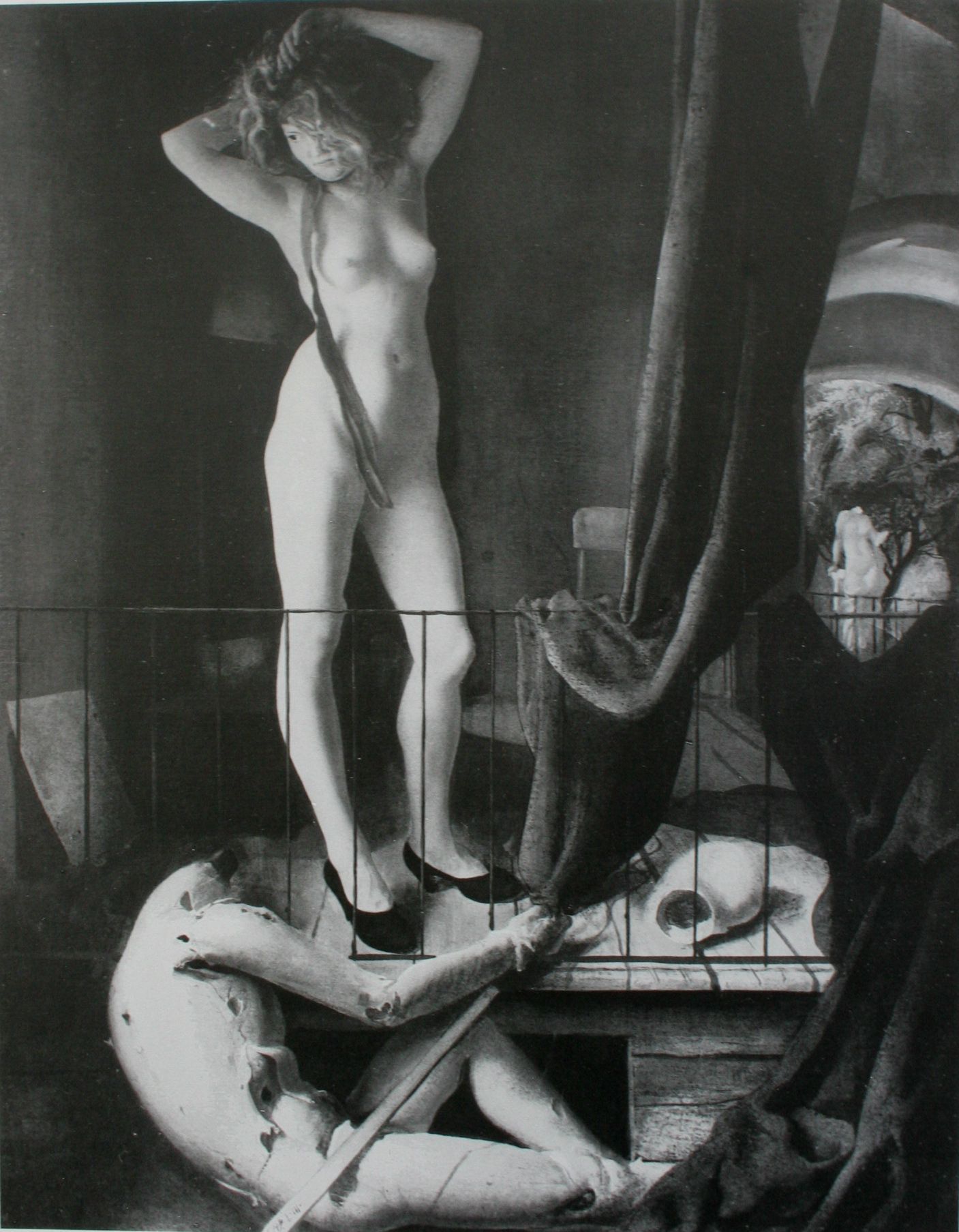 Annigoni study of a nude
