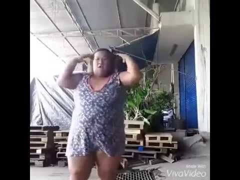 Asian girl dancing reggae