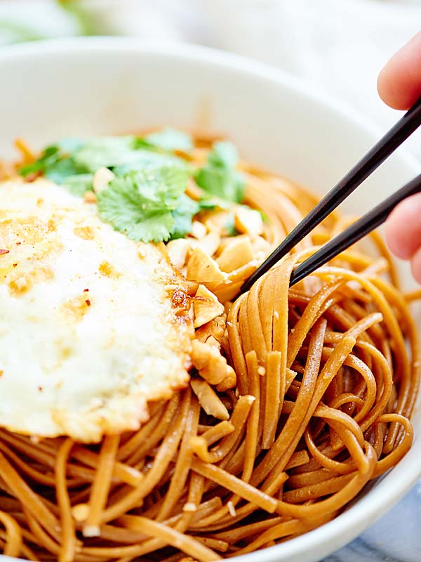 Asian pasta dishes
