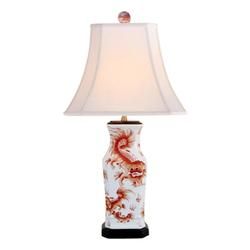 Asian style porcelain lamps