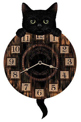 Vi-Vi reccomend Swinging cat tail cat clock