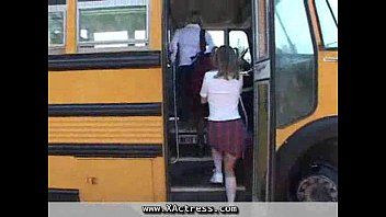 School girls nude in bus with professor