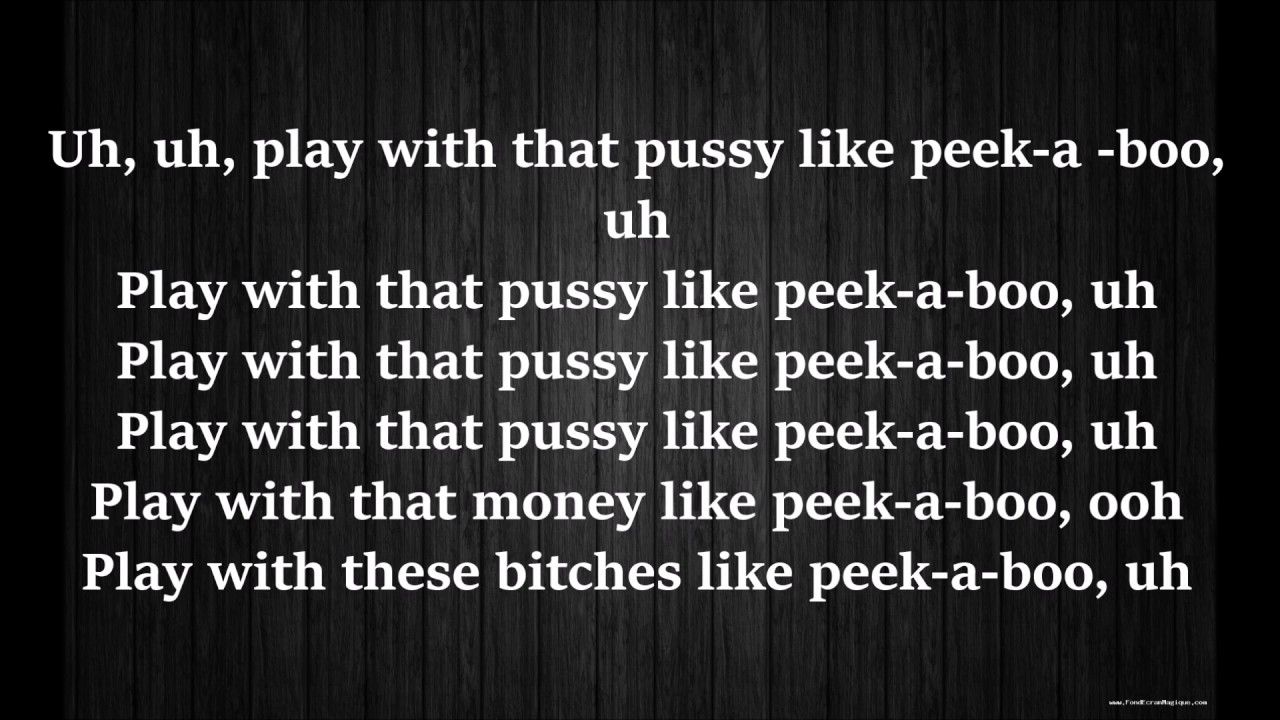 Lyrics to pretty pussy