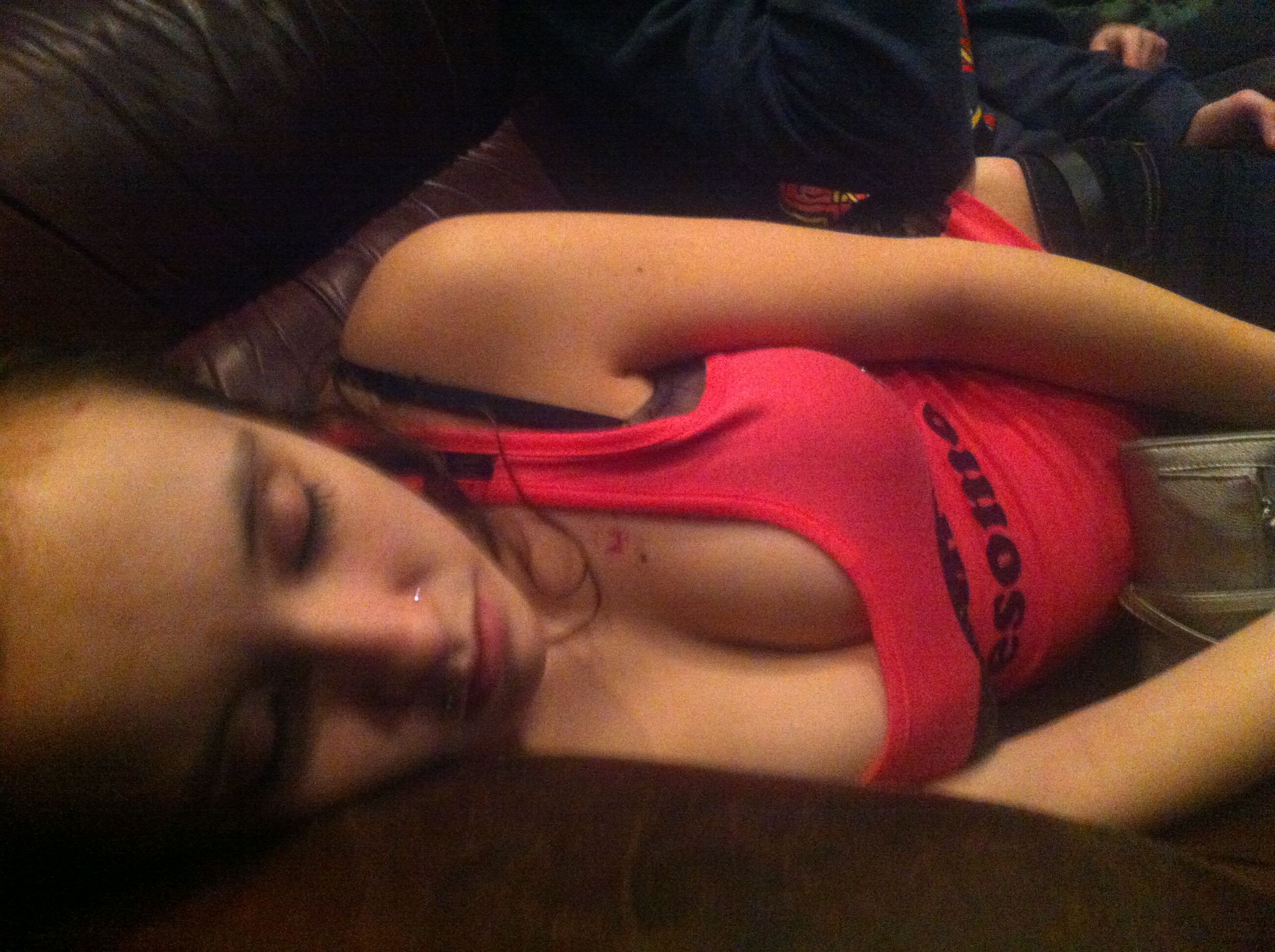 Passed Out Tits Out Party