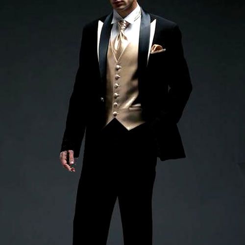 French F. reccomend Black and nude male suits