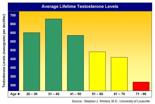 Bouncing boob testosterone test