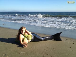Sexy teen mermaid tits