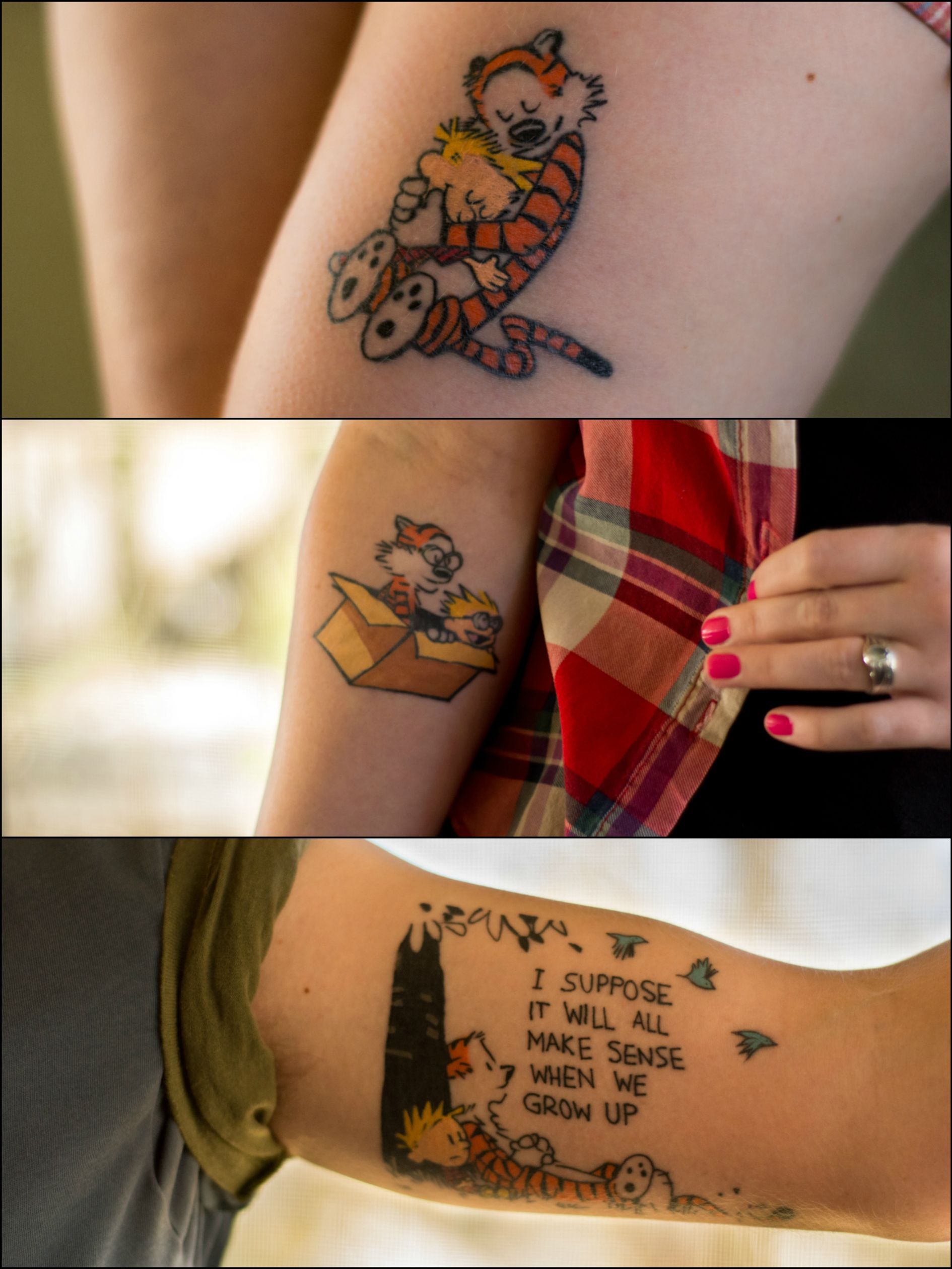 Claws reccomend Calvin and hobbes tattoos