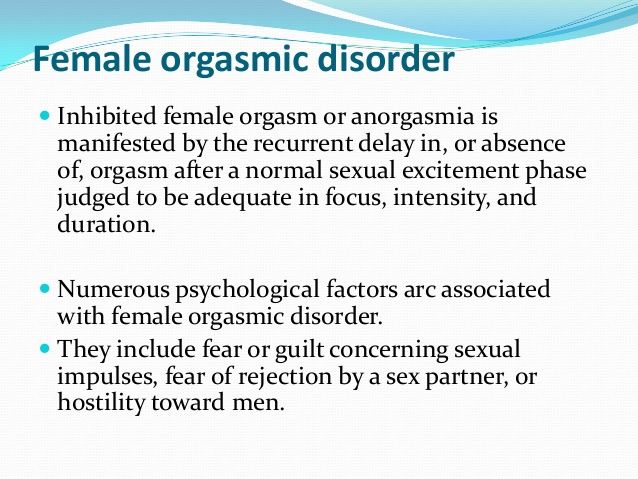 best of Orgasm disorder Male