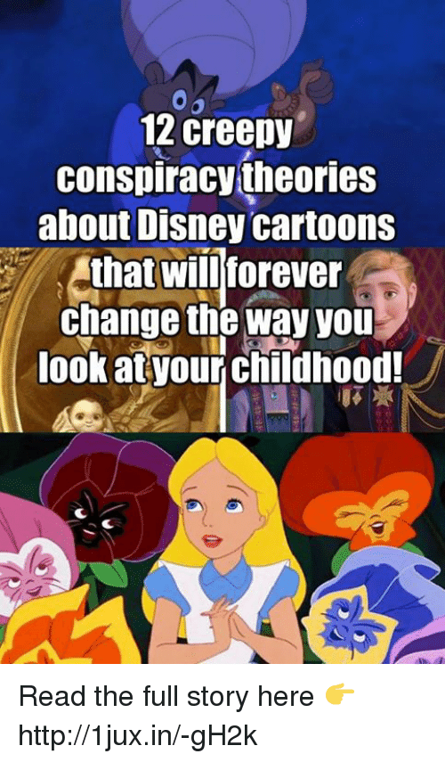 Conspiracy theories about cartoons