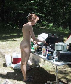 Iris reccomend Cooking outdoors in the nude