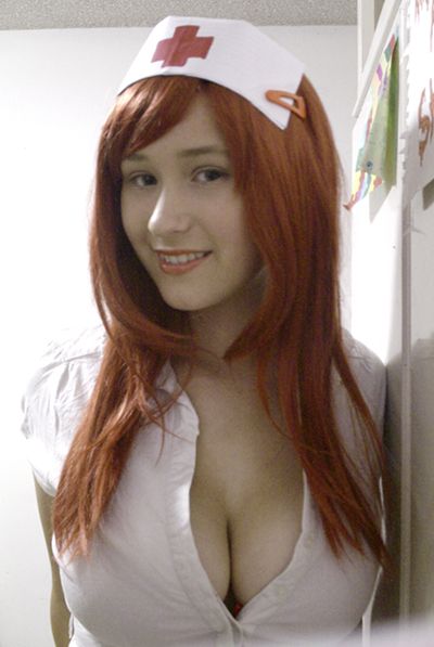 Hot redhead nurse