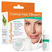 Beamer reccomend Cream bleach for facial hair