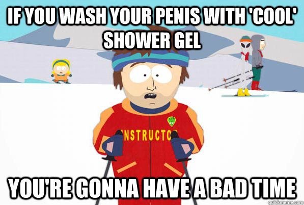 Reno reccomend Washing your penis in the shower