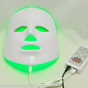 Electronic facial massage mask