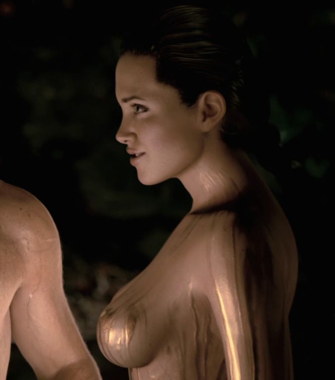 Sabertooth reccomend Angelina jolie naked beowolf